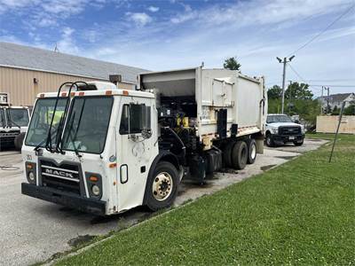 2012 MACK Side Loader Truck for Parts Only