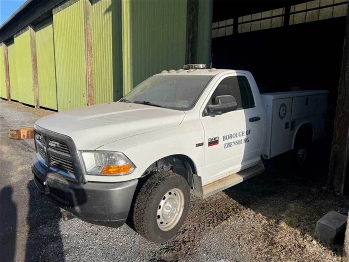 2011 Dodge Ram 2500 Utility Truck For Sale, 52,584 Miles Ebensburg