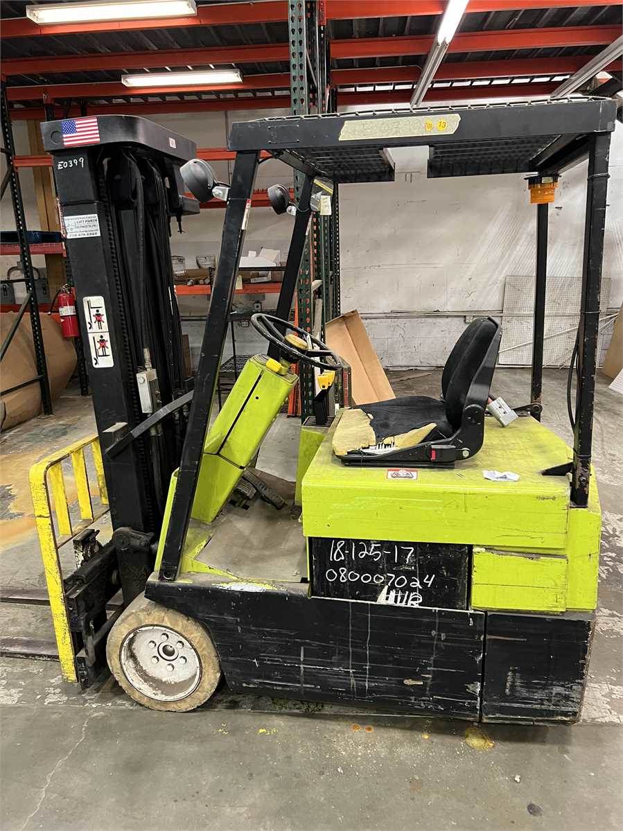 Clark TM20 Pallet Jack Forklift For Sale, 6,104 Hours Pittsburgh, PA