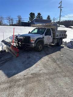 2008 F550 Gas Plow Truck