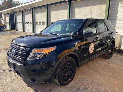 2013 Ford Explorer Police SUV