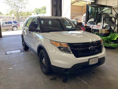 2013 Ford Explorer Police SUV