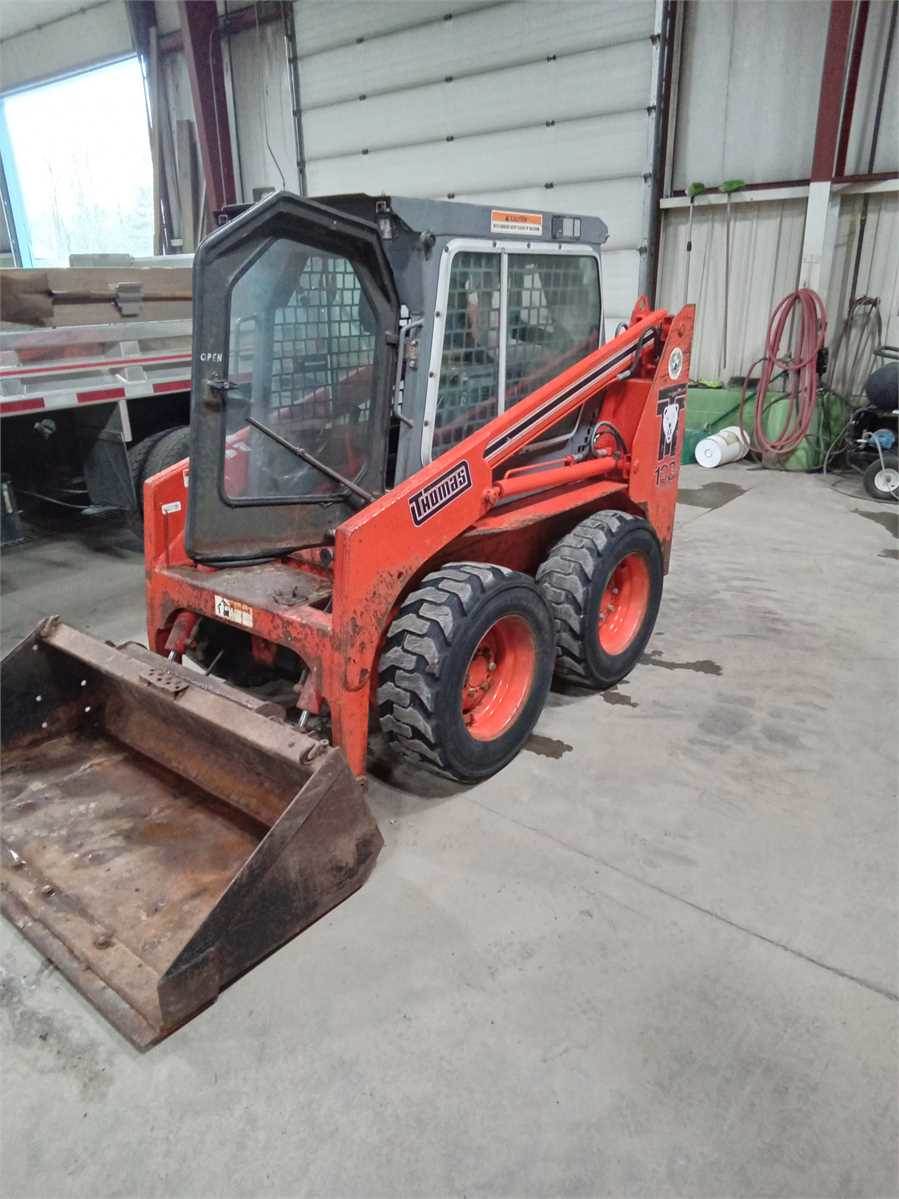 1994 Thomas T133S Skid Steer For Sale, 1,567 Hours Saint Marys, PA