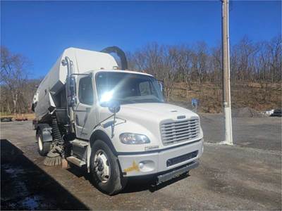 2014 Freightliner/Johnston VT651 Street Sweeper