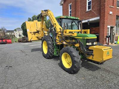2001 John Deere 6410 with Alamo Boom Mower