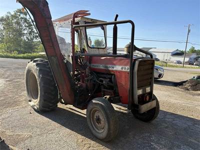 1987 Massey Ferguson 283 Tractor w/ 50" Tiger Boom Mower