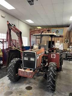 1992 Massey Ferguson 383 Diesel Tiger Boom Mower