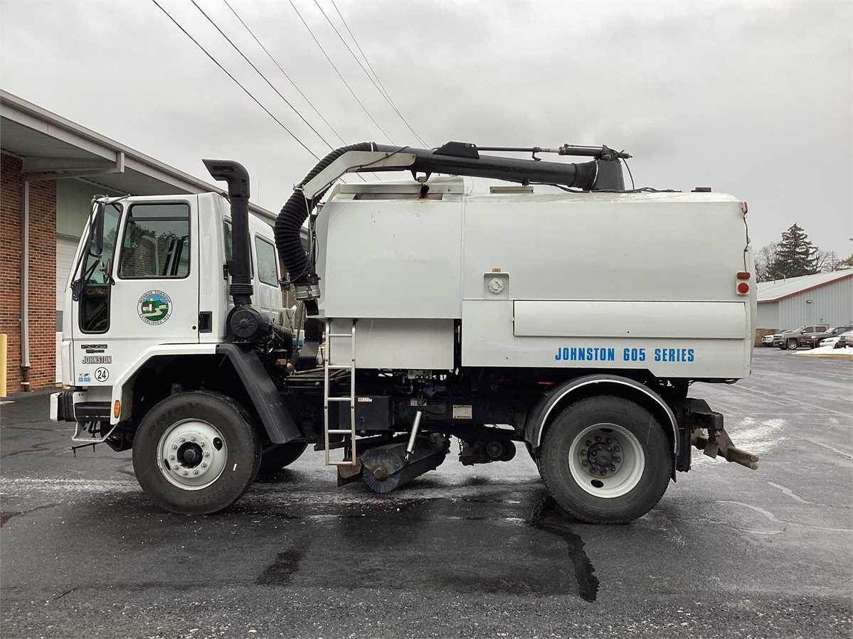 2002 Johnston 605 Vacuum Truck For Sale, 76,842 Miles Mechanicsburg