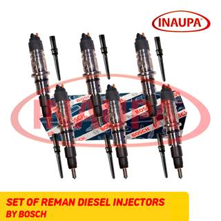0986 435 621 (2013-2018) pickup – Reman by Bosch 6 Injectors Set FUEL SUPPLY INCLUDED – $2,700.00 + $600.00 Core  – Reman by Bosch