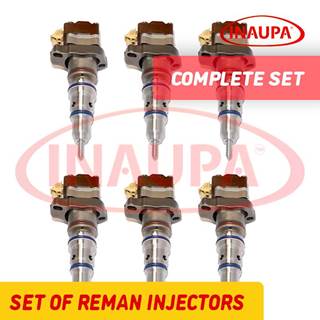 10R1257 (3126) – 6 Injectors Set – $1,200.00+$600.00 Core Free Shipping in all orders