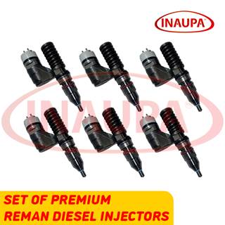 0R9595 (3176) – Set of Premium Reman Diesel Injectors – $1,200.00+$900.00 Core Charge Free Shipping in all orders