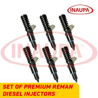 10R6162 (C-13) - Set of Premium Reman Diesel Injectors – 6 Injectors Set – $1,200.00 + $1,200.00 Core Free Shipping in all orders – Save $50USD