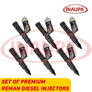 10R7231 (C27/C32 Marine) – Set of Premium Reman Diesel Injectors – 6 Injectors Set – $1,950.00 + $1,200.00 Core Free Shipping in all orders
