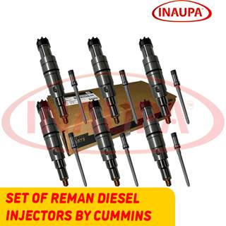 5579421 Cummins X15 - Set of Reman By Cummins Diesel Injectors – 6 Injectors Set – $7,950.00 + $600.00 Core Free Shipping in all orders