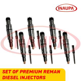 2872544 (ISX 12) - Set of Premium Reman Diesel Injectors – 6 Injectors Set – $2,700.00 + $600.00 Core Free Shipping in all orders –
