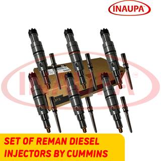2872544 (ISX 12) - Set of Reman By Cummins Diesel Injectors – 6 Injectors Set – $7,509.45 + $600.00 Core Free Shipping in all orders –