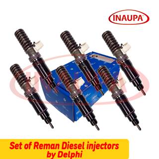 EX631018 (14.0) – Set of OEM injectors by Delphi – $3,480.00+$1,200.00 Core Charge Free Shipping in all orders – Save $50 USD