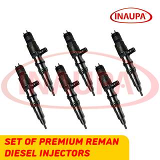 0986435622 - Set of Premium Reman Diesel Injectors – 6 Injectors Set – $1,800.00 + $600.00 Core Free Shipping in all orders