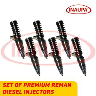 0414703003 (14.0) - Set of Premium Reman Diesel Injectors  – 6 Injectors Set – $1,200.00 + $1,200.00 Core Free Shipping in all orders