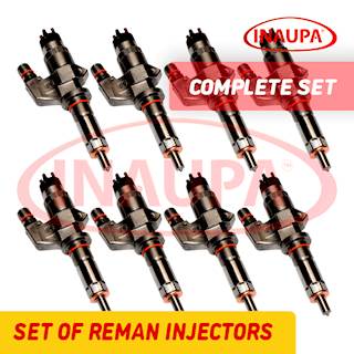 0986-435-502 LB7 (2001-2004 1/2) – 8 Injectors Set – $1,600.00 + $800.00 Core Free Shipping in all orders – Save $50US