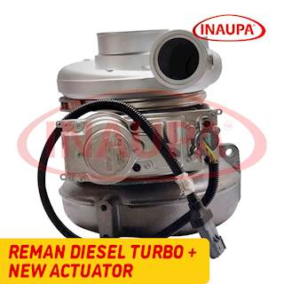 REBUILT 14.0L #5352845 TURBO DETROIT DIESEL TRUCK SERIES HE531VE – $2,100.00+$600.00 CORE DEPOSIT – NEW CALIBRATED ACTUATOR INCLUDED