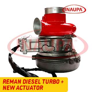 REBUILT 2882112RX CUMMINS ISX15 HE400VG/HE451VE TURBO DIESEL – $2645.00+$600.00 CORE DEPOSIT – NEW CALIBRATED ACTUATOR INCLUDED