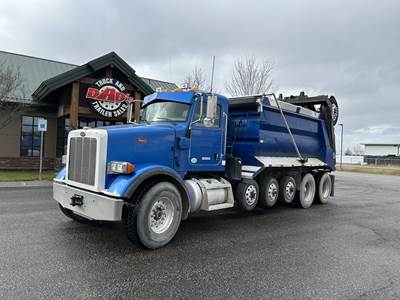 Peterbilt 365 Five Axle Dump Truck - Cummins 425HP, Automatic