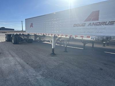 Reitnouer Maxlite 48x102 Aluminum Flatbed Trailer - Air Ride, Spread Axle