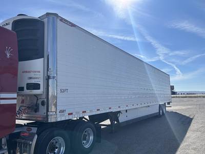 Great Dane 53 ft Reefer Trailer - Sliding Axle, Swing Door, Thermo King