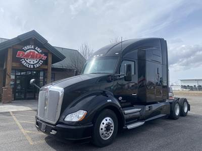 Kenworth T680 Sleeper Semi Truck - 76" Raised Roof Sleeper, Cummins 450HP, 12 Speed Endurant Amt