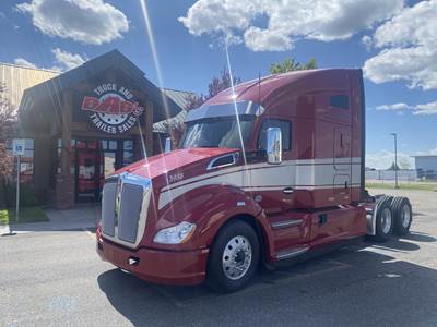 Kenworth T680 Sleeper Semi Truck - 76" Raised Roof Sleeper, Paccar 455HP, 12 Speed Endurant Amt