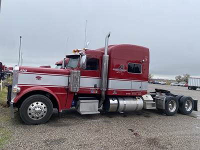 Peterbilt 389 Sleeper Semi Truck - 72" Mid Roof Sleeper, Cummins 500HP, 18 Speed Manual