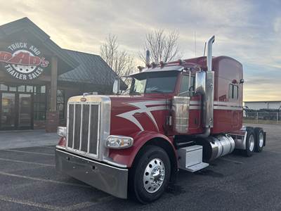 Peterbilt 389 Sleeper Semi Truck - 72" Mid Roof Sleeper, Cummins 565HP, 18 Speed Manual