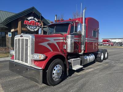 Peterbilt 389 Sleeper Semi Truck - 78" Mid Roof Sleeper, Cummins 500HP, 13 Speed Manual