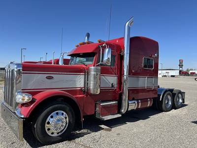 Peterbilt 389 Sleeper Semi Truck - 72" Mid Roof Sleeper, Cummins 565HP, 18 Speed Manual