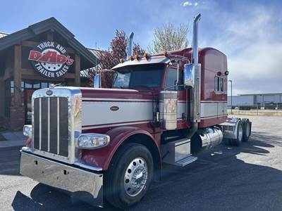 Peterbilt 389 Sleeper Semi Truck - 78" Mid Roof Sleeper, Cummins 500HP, 18 Speed Manual