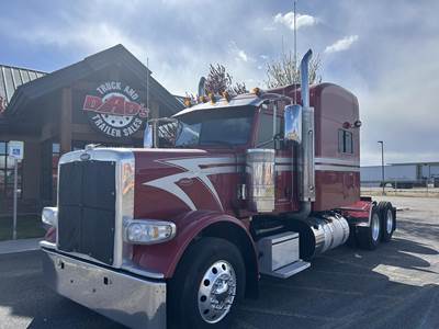 Peterbilt 389 Sleeper Semi Truck - 78" Mid Roof Sleeper, Cummins 565HP, 18 Speed Manual