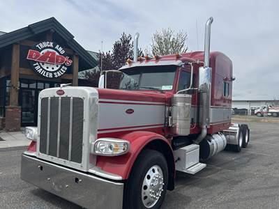 Peterbilt 389 Sleeper Semi Truck - 78" Mid Roof Sleeper, Cummins 500HP, 18 Speed Manual
