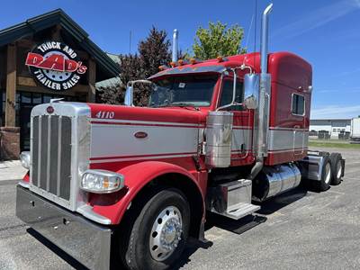 Peterbilt 389 Sleeper Semi Truck - 78" Mid Roof Sleeper, Cummins 500HP, 18 Speed Manual