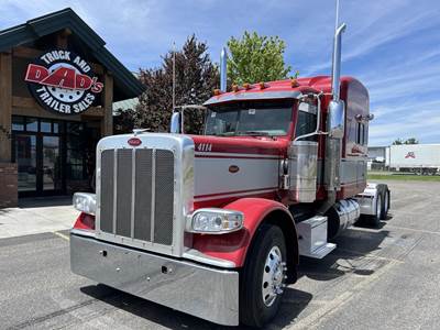 Peterbilt 389 Sleeper Semi Truck - Mid Roof Sleeper, Cummins 500HP, 13 Speed Manual