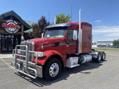 Peterbilt 567 Sleeper Semi Truck - 72" Mid Roof Sleeper, Paccar 455HP, 13 Speed Manual