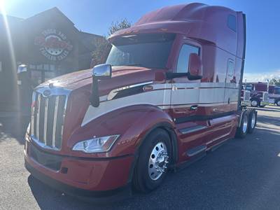 Peterbilt 579 Sleeper Semi Truck - 80" Raised Roof Sleeper, Cummins 500HP, 13 Speed Manual