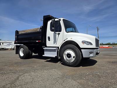 Freightliner M2 106 Single Axle Dump Truck - Cummins 200HP, 6 Speed Manual, 10' Dump