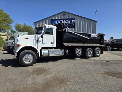 Peterbilt 365 Tri Axle Dump Truck - Paccar 431HP, 10 Speed Ultrashift Plus Amt, 18' Dump