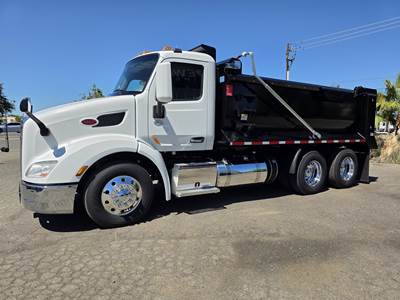 Peterbilt 579 Dump Truck - Paccar 455HP, 12 Speed Amt, 16' Dump