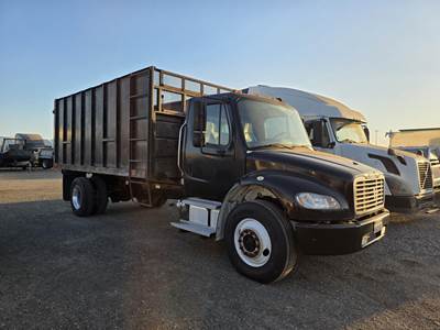 Freightliner M2 106 16 ft Flatbed Dump Truck - 220HP, 6 Speed Allison Hs Automatic