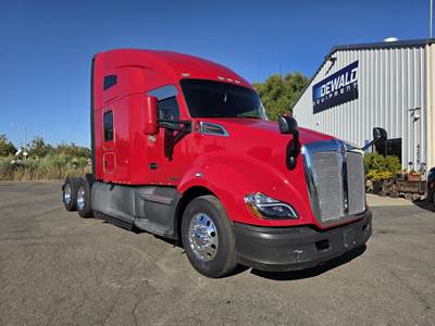 Kenworth T680 Sleeper Semi Truck - 76" Raised Roof Sleeper, Cummins 450HP, 12 Speed Endurant Amt