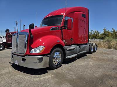 Kenworth T680 Sleeper Semi Truck - 76" Raised Roof Sleeper, Cummins 450HP, 12 Speed Endurant Amt