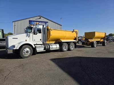 Kenworth T800 Tandem Axle Transfer Truck - Cummins, 450HP, 13 Speed Manual