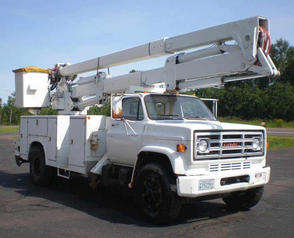 1990 GMC C7000 Boom / Bucket Truck REACH ALL Aerial Lift 55 Ft with
